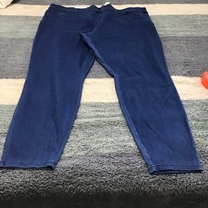 Women’s HUE Denim Stretch Legging size XXXL 24-26